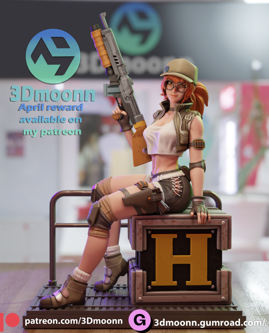 Fio Metal Slug 1/8 & 1/6 resin figure - 3D Figure Atelier