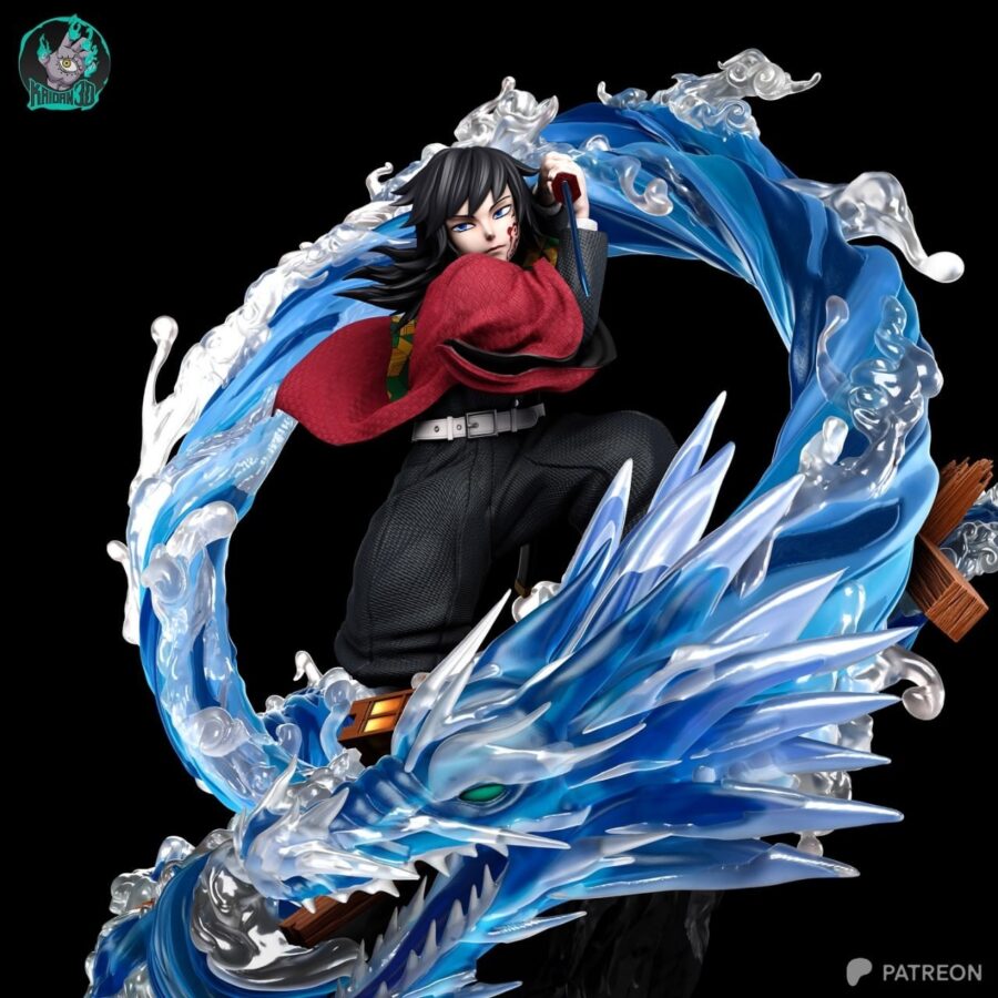 Giyu Tomioka Demon Slayer 1/8 & 1/6 resin figure - 3D Figure Atelier