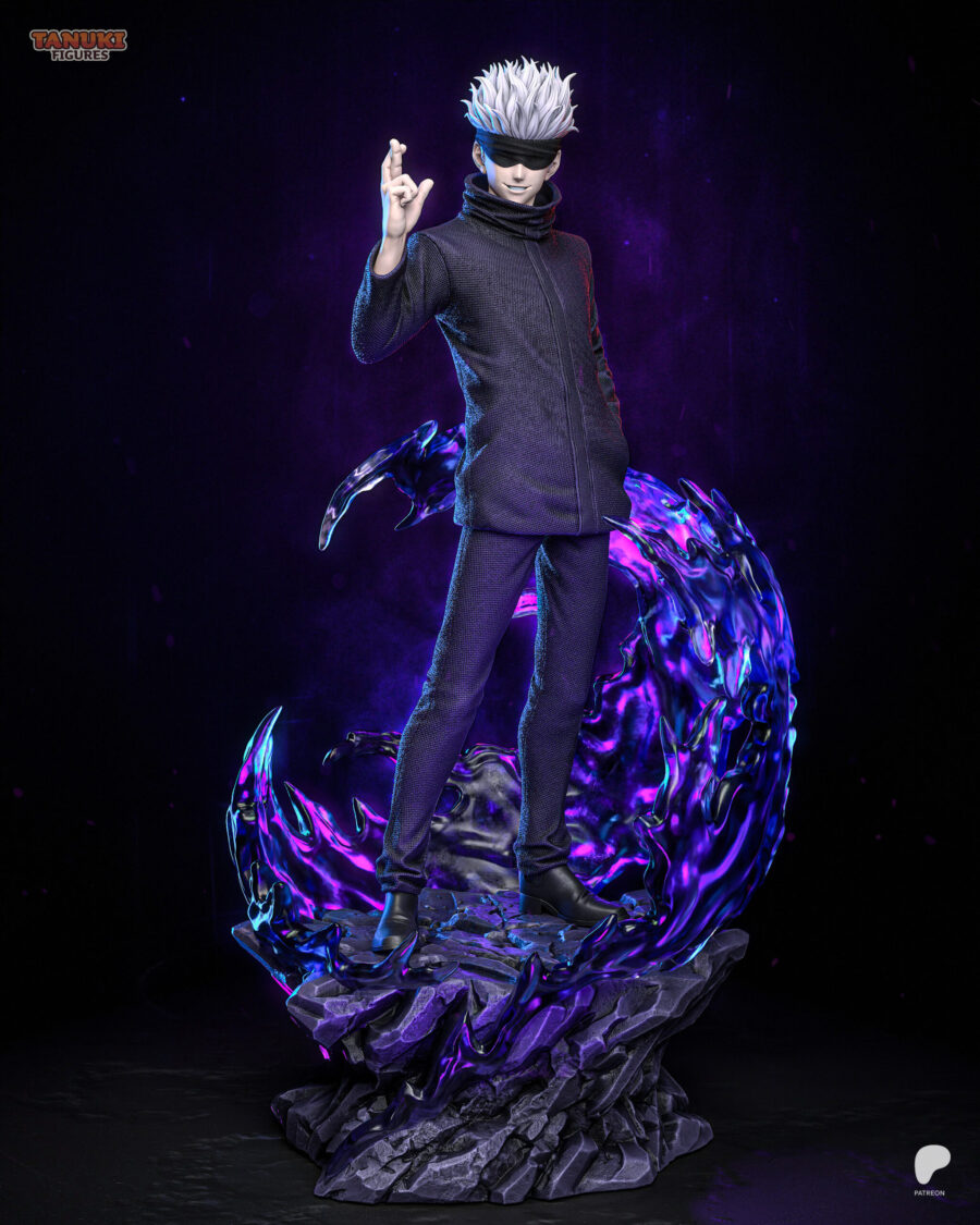 Gojo Satoru Jujutsu Kaisen 1/8 & 1/6 resin figure - 3D Figure Atelier