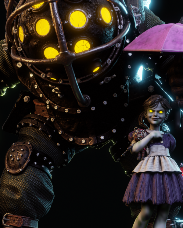 Jane Bioshock 1/8 & 1/6 resin figure - 3D Figure Atelier