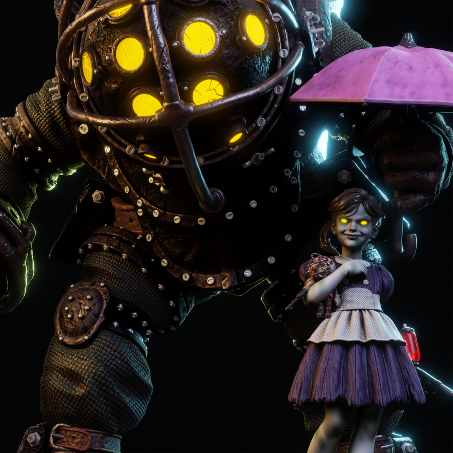 Jane Bioshock 1/8 & 1/6 resin figure - 3D Figure Atelier