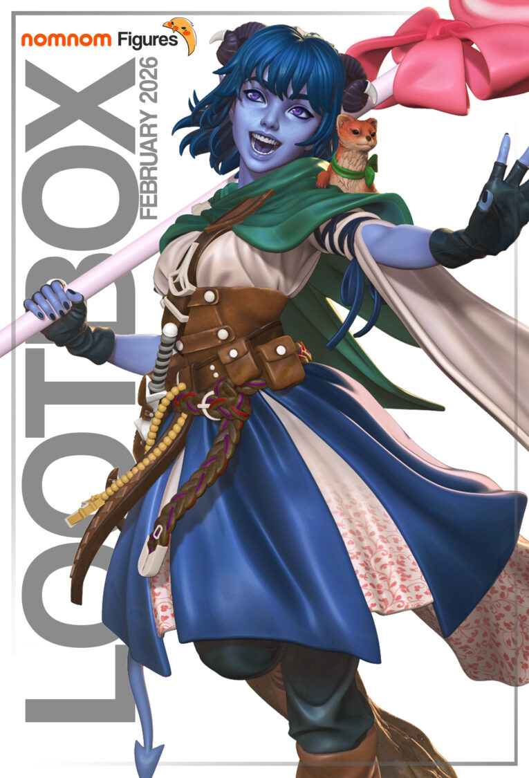 Jester Lavorre Critical Role 1/8 & 1/6 resin figure - 3D Figure Atelier