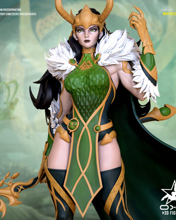 Lady Loki Marvel 1/8 & 1/6 resin figure - 3D Figure Atelier