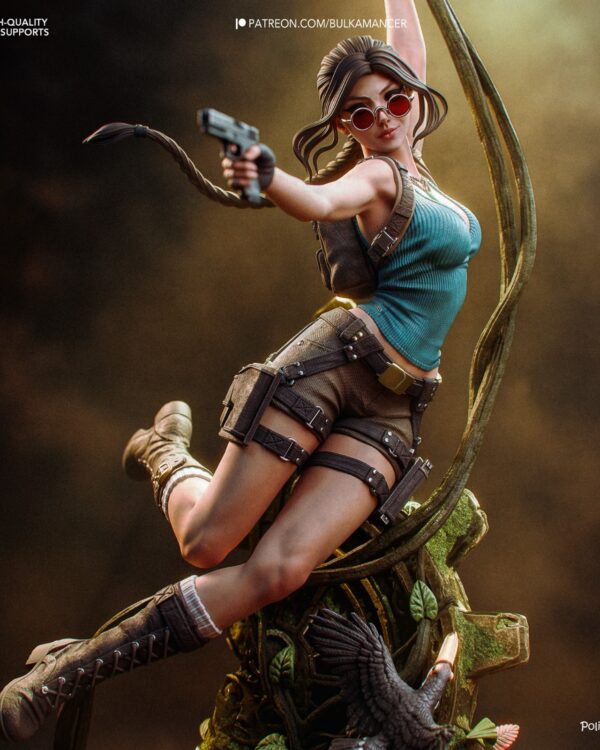 Lara Croft Tomb Raider 1/8 & 1/6 resin figure - 3D Figure Atelier