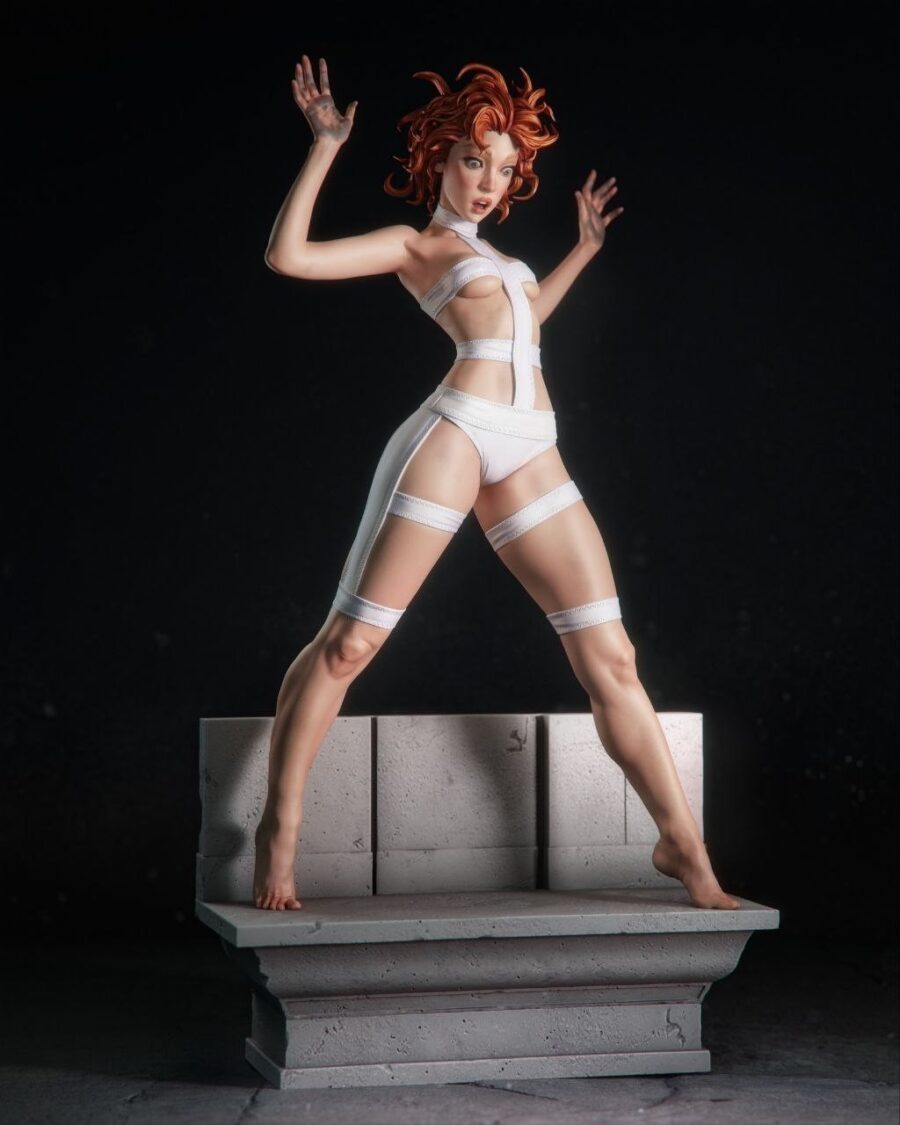 Leeloo The Fifth Element 1/8 & 1/6 resin figure - 3D Figure Atelier