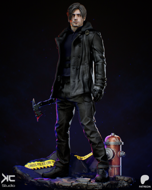 Leon S. Kennedy Resident Evil 1/8 & 1/6 resin figure - 3D Figure Atelier