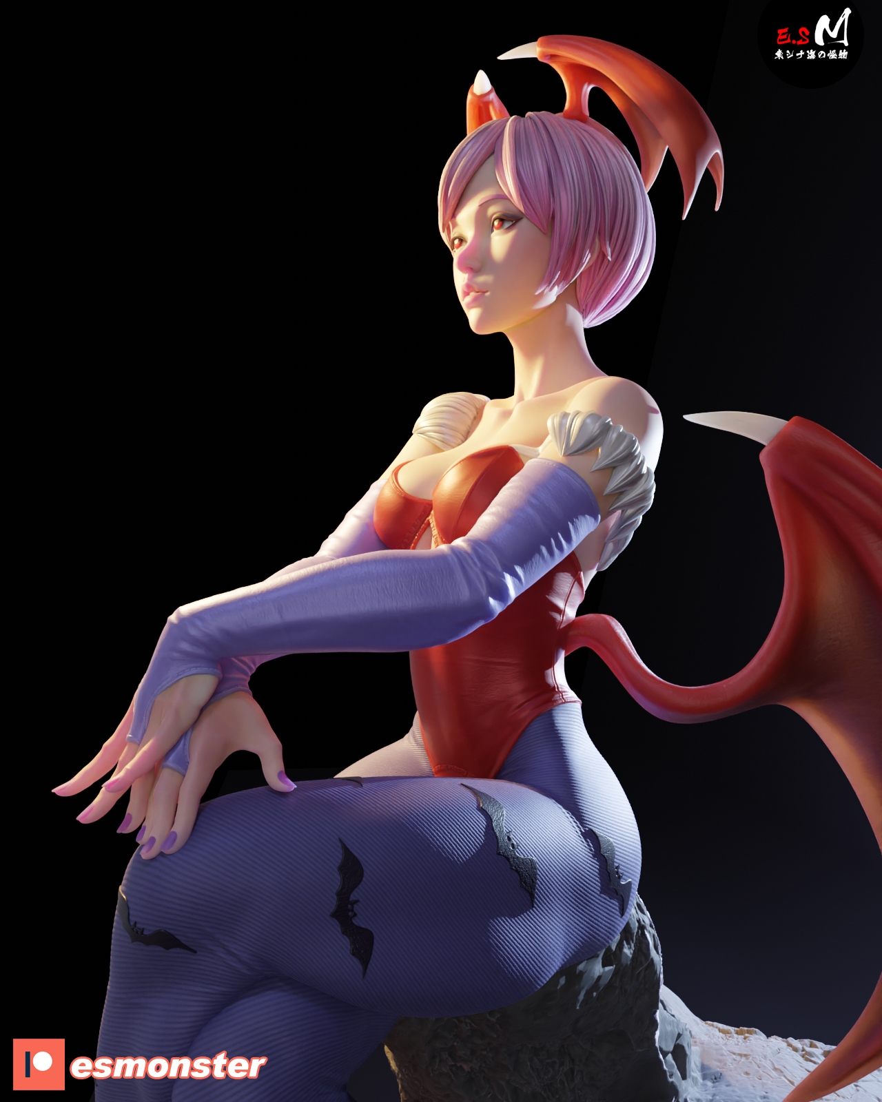 Lilith Borderlands 1/8 & 1/6 resin figure - 3D Figure Atelier