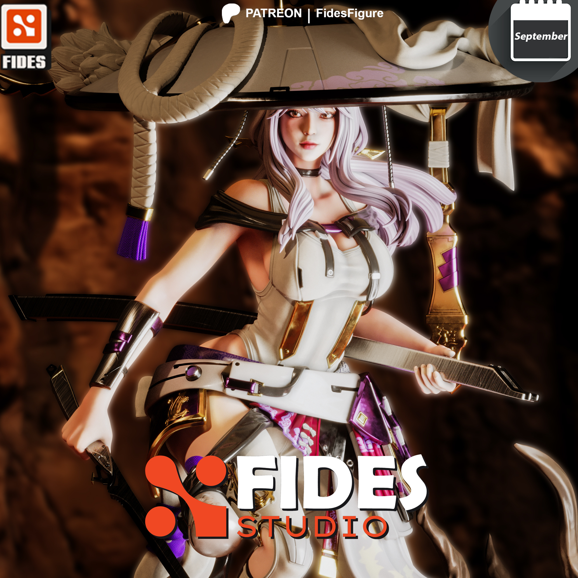 Lily Stellar Blade 1/8 & 1/6 resin figure - 3D Figure Atelier