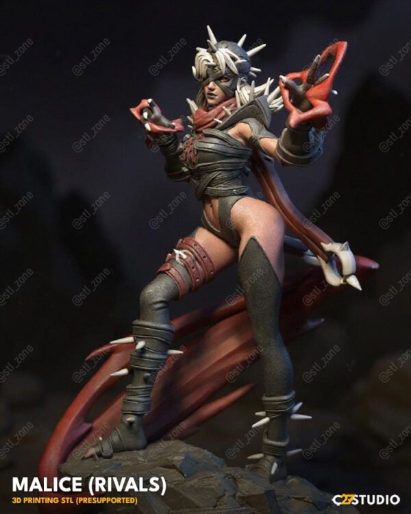 Malice Marvel Rivals 1/8 & 1/6 resin figure - 3D Figure Atelier