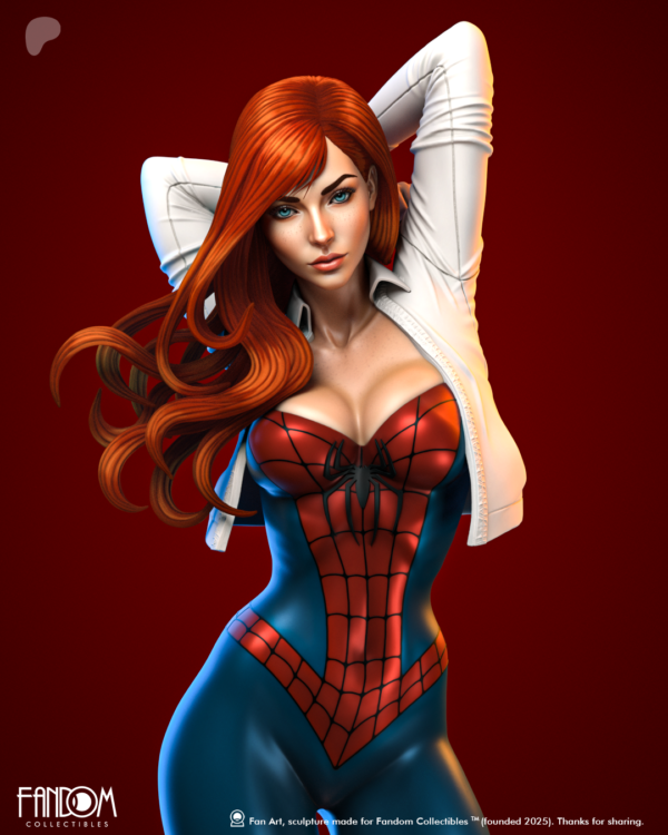Mary Jane Marvel 1/8 & 1/6 resin figure - 3D Figure Atelier