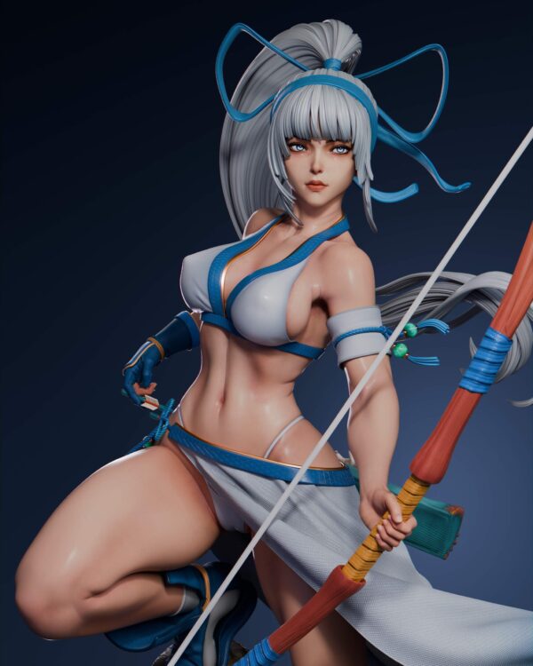 Mina Majikina Samurai Shodown 1/8 & 1/6 resin figure - 3D Figure Atelier