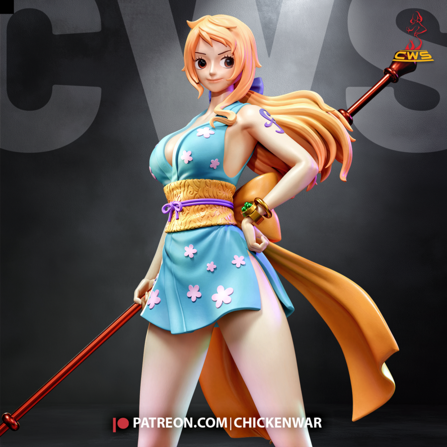Nami One Piece 1/8 & 1/6 resin figure - 3D Figure Atelier