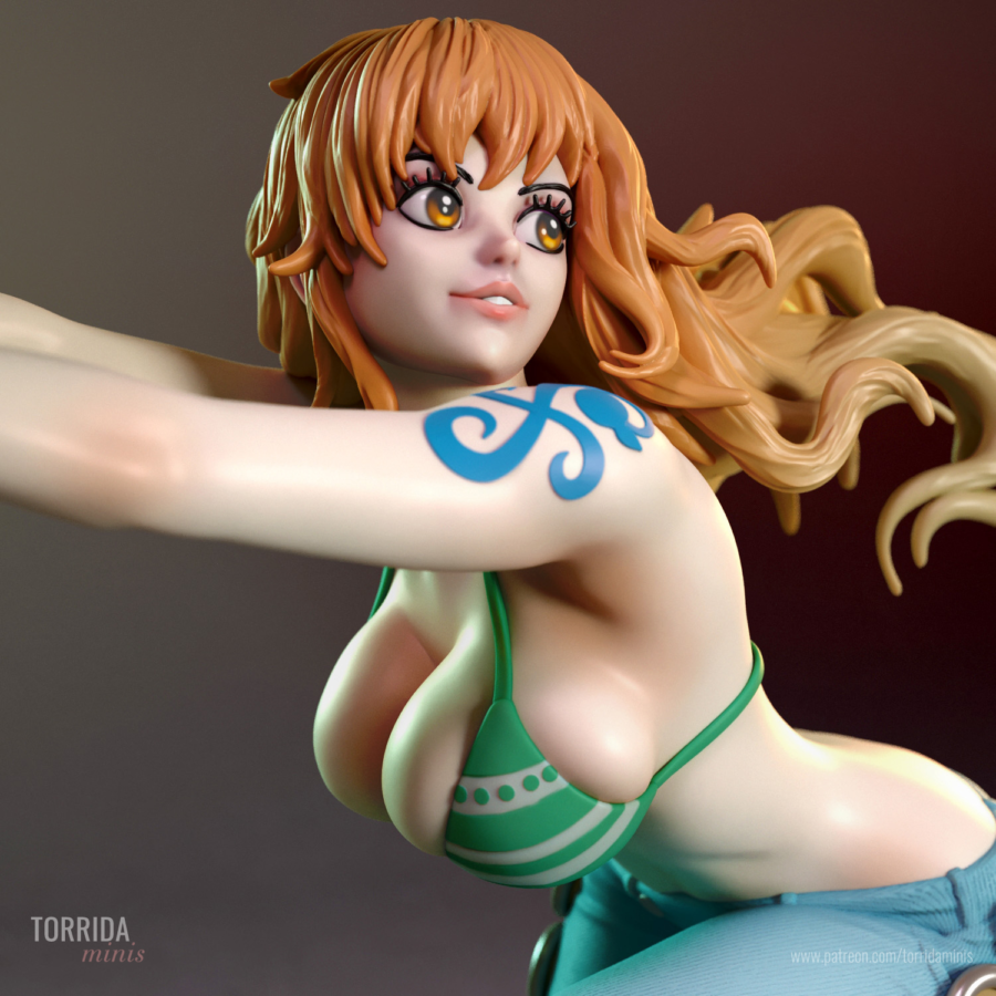 Nami One Piece 1/8 & 1/6 resin figure - 3D Figure Atelier