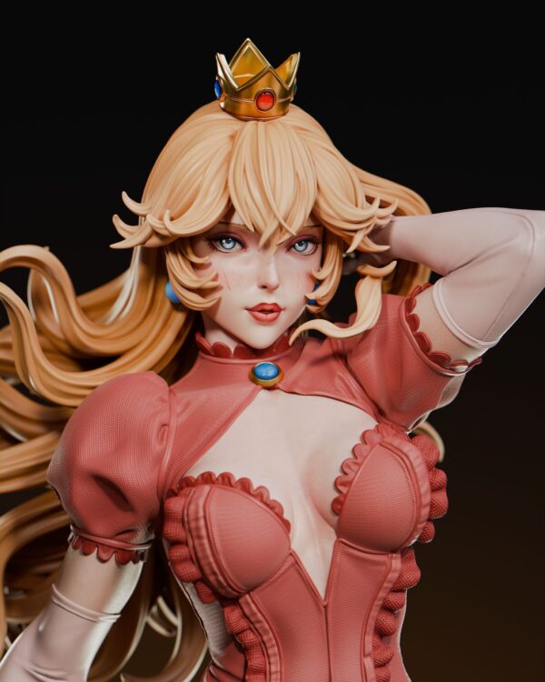 Princess Peach Super Mario 1/8 & 1/6 resin figure - 3D Figure Atelier