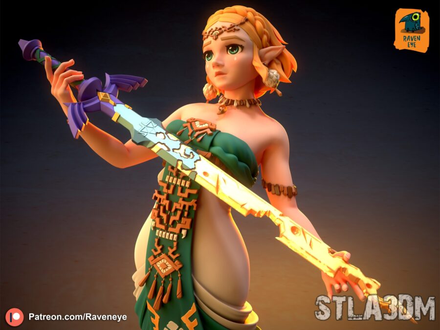 Princess Zelda The Legend of Zelda 1/8 & 1/6 resin figure - 3D Figure Atelier