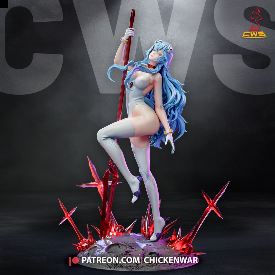Rei Ayanami Neon Genesis Evangelion 1/8 & 1/6 resin figure - 3D Figure Atelier