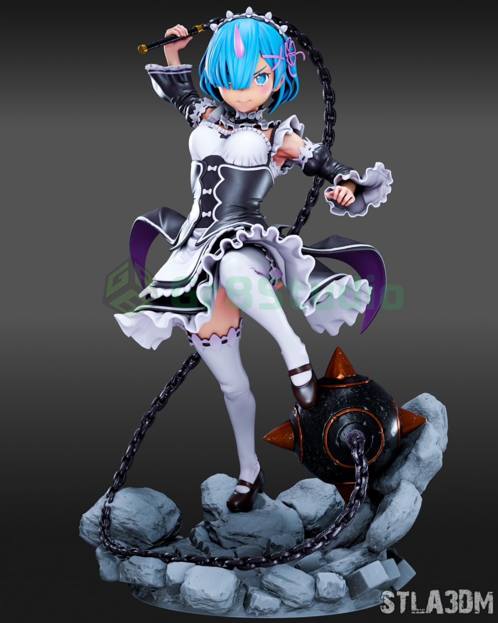 Rem Re:Zero 1/8 & 1/6 resin figure - 3D Figure Atelier