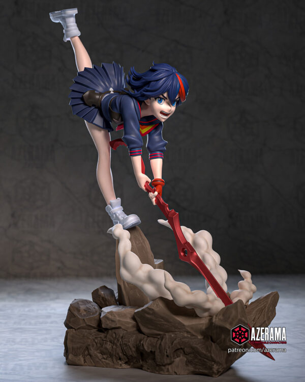 Ryuko Matoi Kill la Kill 1/8 & 1/6 resin figure - 3D Figure Atelier