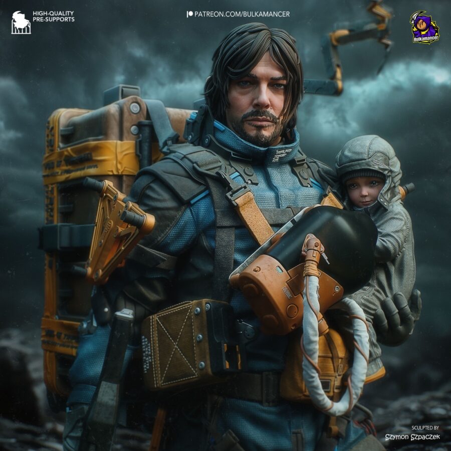 Sam Porter Bridges Death Stranding 1/8 & 1/6 resin figure - 3D Figure Atelier