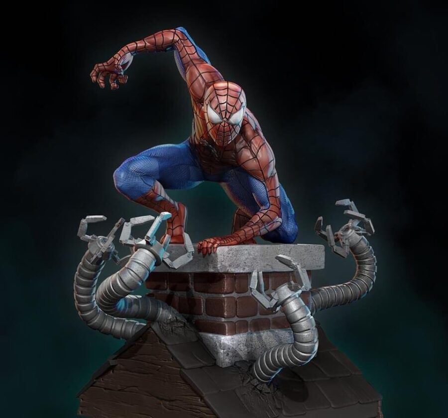 Spider-Man Marvel 1/8 & 1/6 resin figure - 3D Figure Atelier