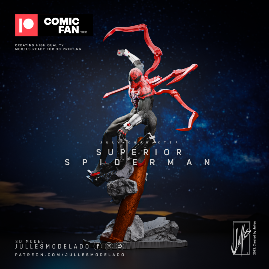 Spider-Man Marvel 1/8 & 1/6 resin figure - 3D Figure Atelier