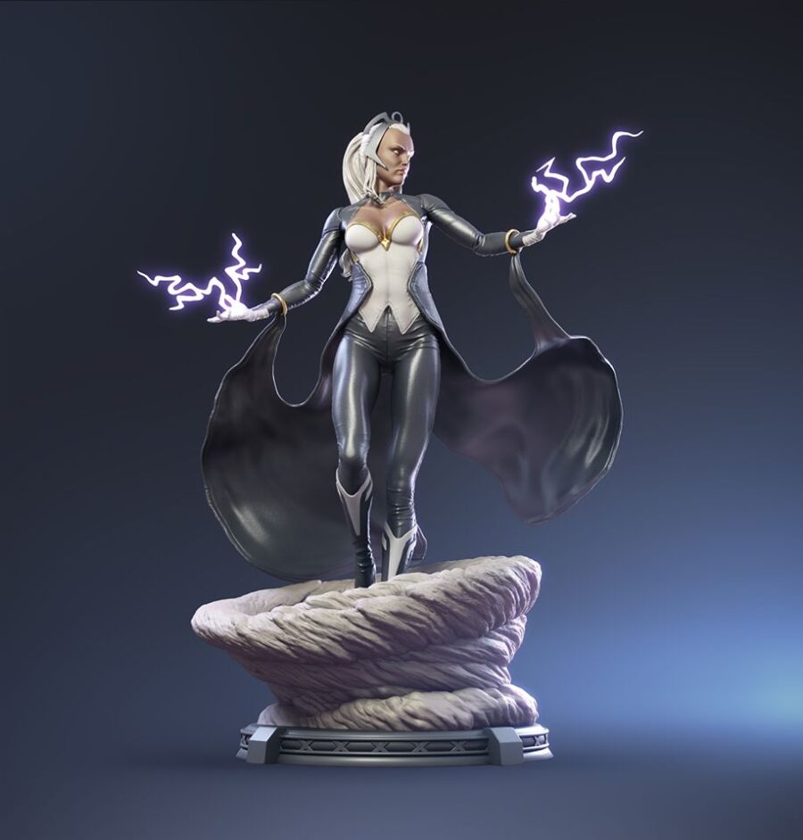Storm Marvel / X-Men 1/8 & 1/6 resin figure - 3D Figure Atelier
