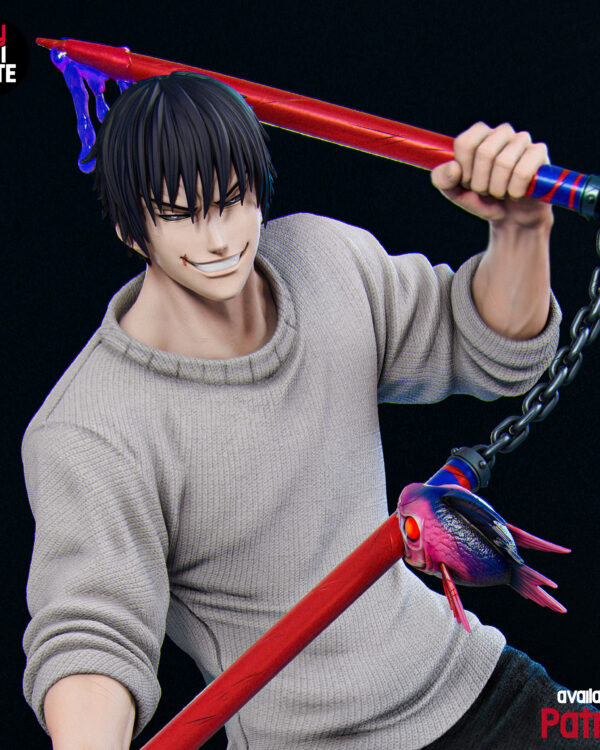 Toji Fushiguro Jujutsu Kaisen 1/8 & 1/6 resin figure - 3D Figure Atelier