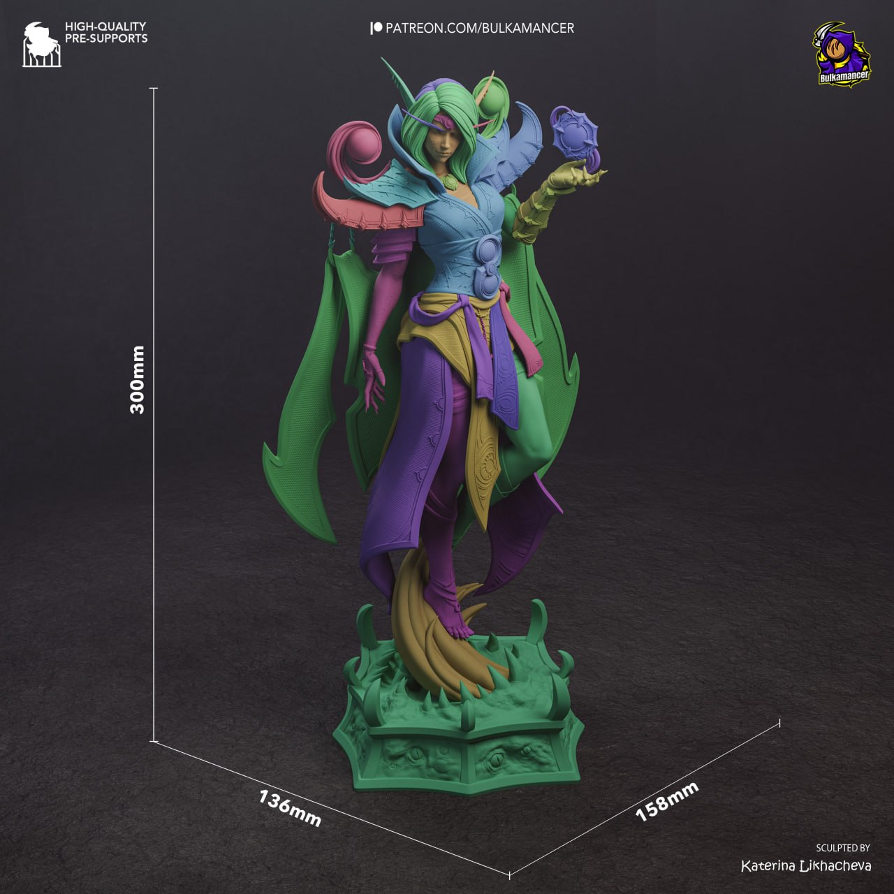 Xal'atath World of Warcraft 1/8 & 1/6 resin figure - 3D Figure Atelier