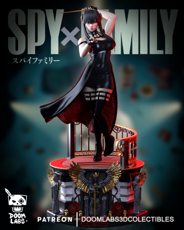 Yor Forger Spy X Family 1/8 & 1/6 resin figure - 3D Figure Atelier