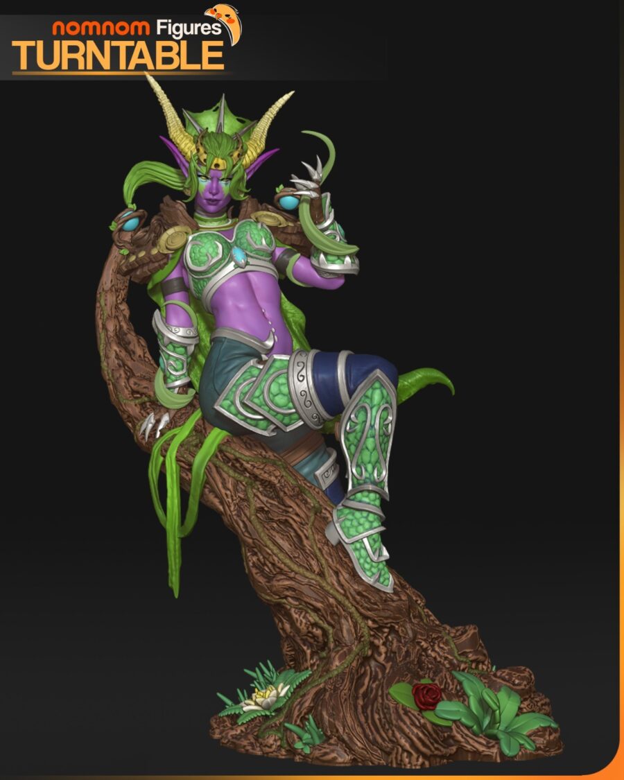 Ysera World of Warcraft 1/8 & 1/6 resin figure - 3D Figure Atelier