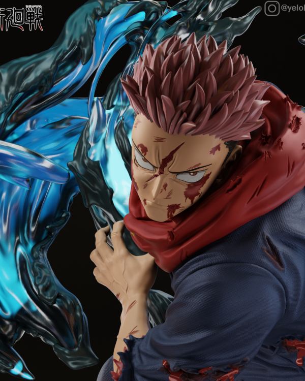Yuji Itadori Jujutsu Kaisen 1/8 & 1/6 resin figure - 3D Figure Atelier